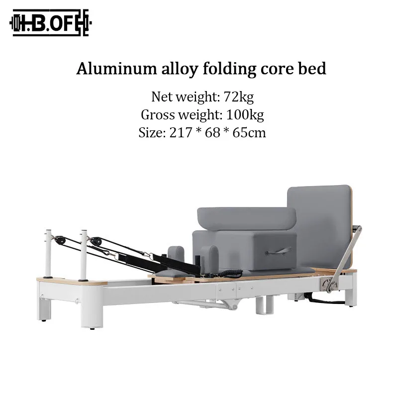 Pilates Core Bed Home Yoga Studio Private Teaching Multi Functional Pilates Five Piece Set Aluminum Alloy Folding Core Bed