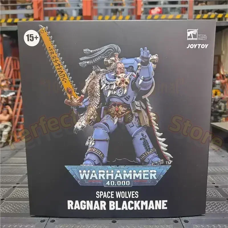 

In Stock JOYTOY Original 1/18 Action Figure Space Wolf Ragnar Blackmane Anime Series Military Model Toys Collection Gift