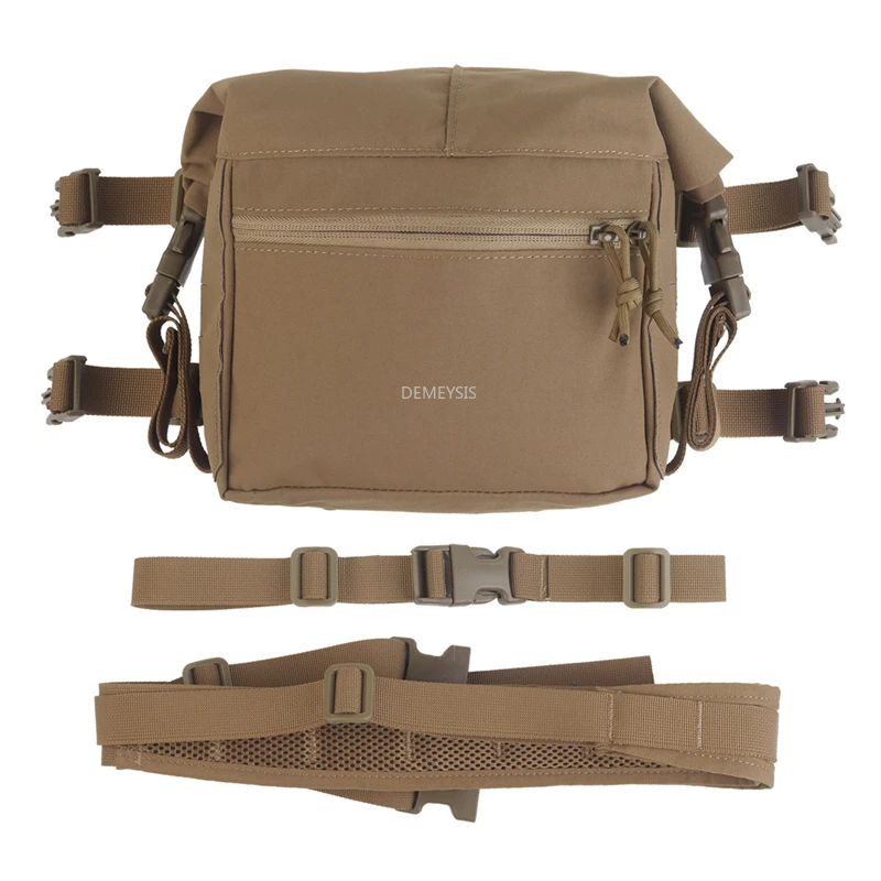 

Tactical Chest Rig with Expansion Pack Large Capacity MOLLE Mount Hunting Vest Bag Shooting Paintball Combat Chest Rig Bags