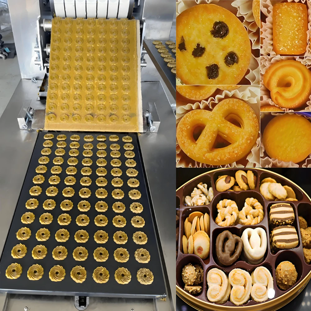 Automatic Complete Popular High Efficiency Coconut Soft Biscuit Making Machine