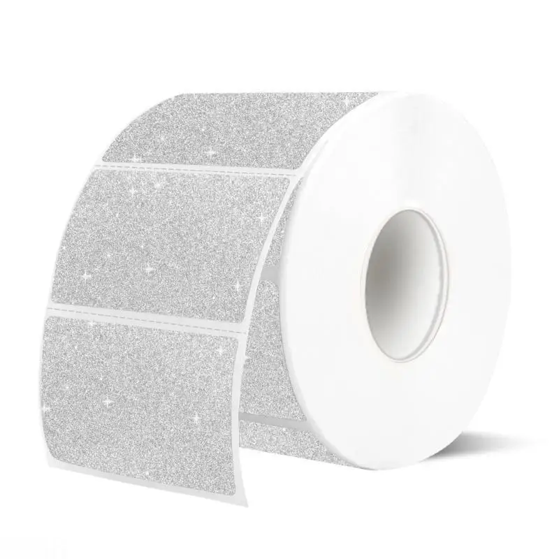 D08B 300 قطعة ملصق لاصق حراري لامع للشحن بالتجزئة #5