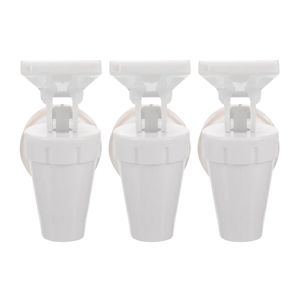 3Pcs Plastic Water Spigot Replacement Parts Detachable Valve for Beverage Dispenser Glass Jug Easy Install Leakproof Bucket