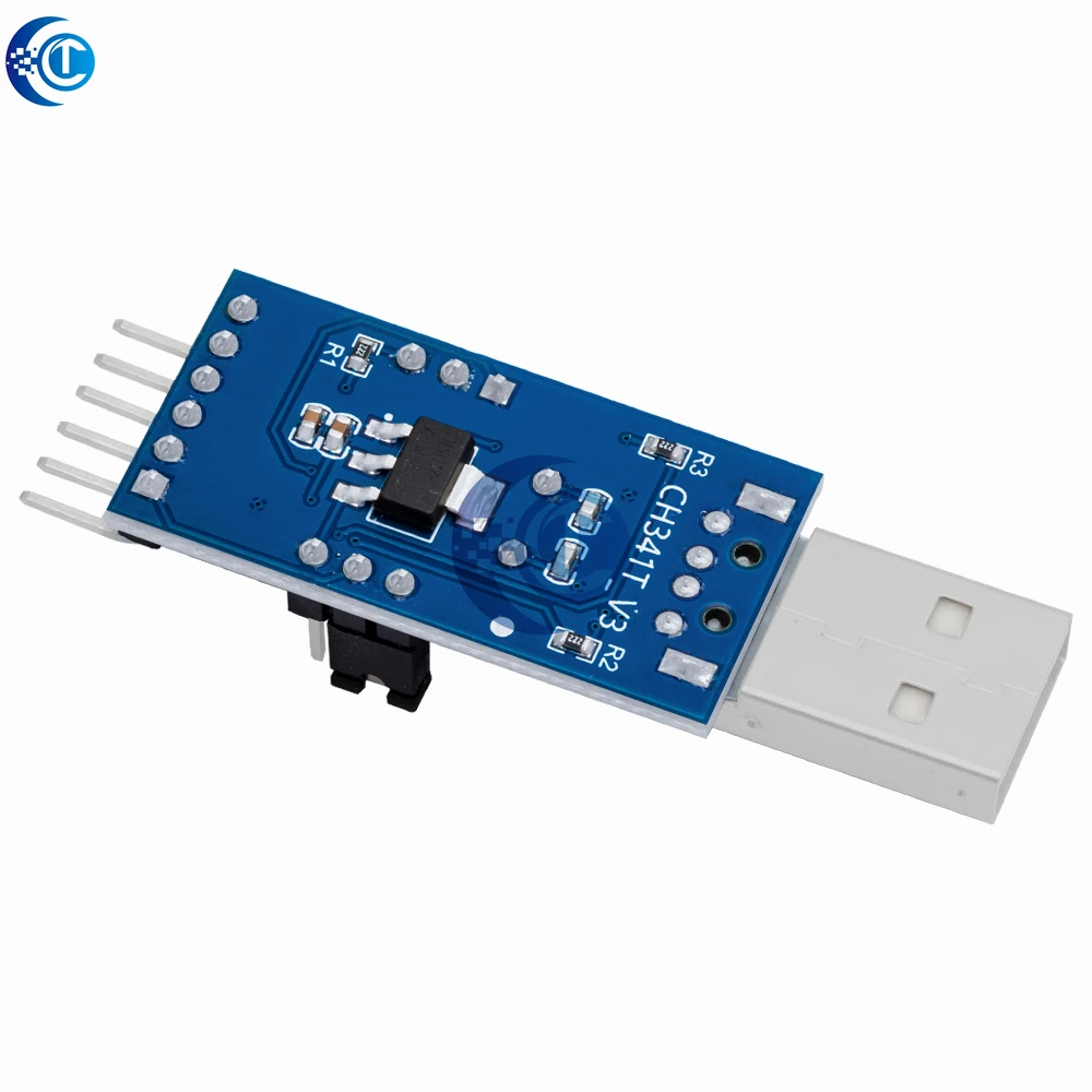 Moduł CH341T 2 w 1 3.3V 5V USB do I2C IIC UART USB do TTL programator portu szeregowego jednoukładowego
