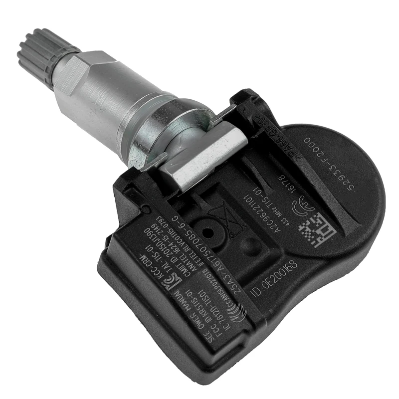 433Mhz TPMS Tire Pressure Sensor 52933-F2000 52933F2000 For HYUNDAI 2017~2019 AVANTE KONA ELECTRIC ELANTRA AD I30 N KAUAI ENCINO