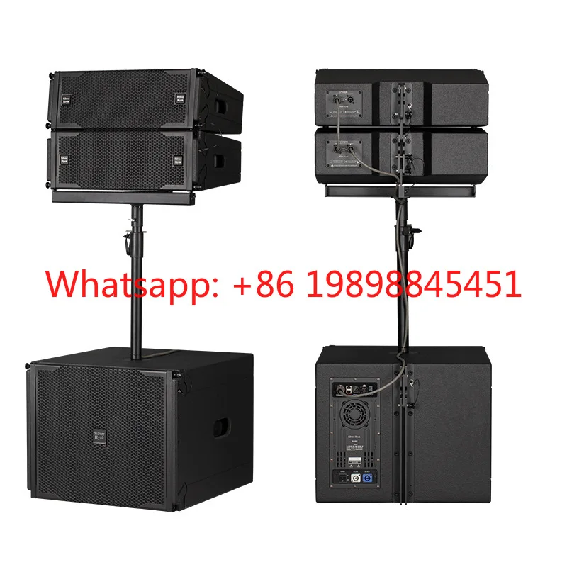 35Hz-20kHz Frequency Response 220V Operating Stage Performance Outdoor Waterproof High-End Active Line Array Speaker System