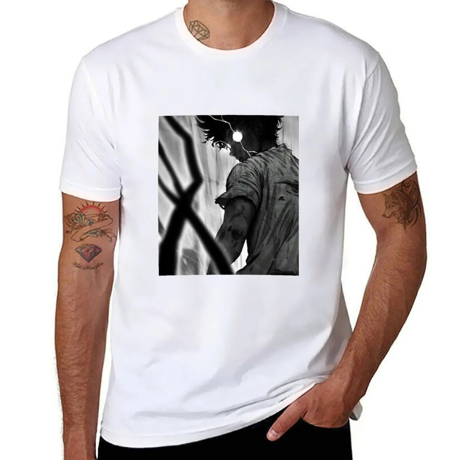 

RAGE NVL 1 T-Shirt man t shirt cotton t shirts for man slim fit T-Shirt