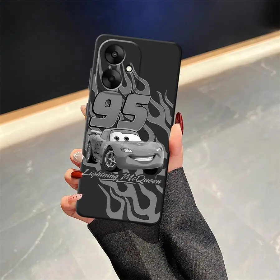 حافظة لهاتف شاومي ريدمي 9T K40 K50 Gaming 9A 9C 12 A5 13C A1 A2 Plus 10 12C K60 غطاء هاتف خلفي ناعم كول لايتنينج ماكوين