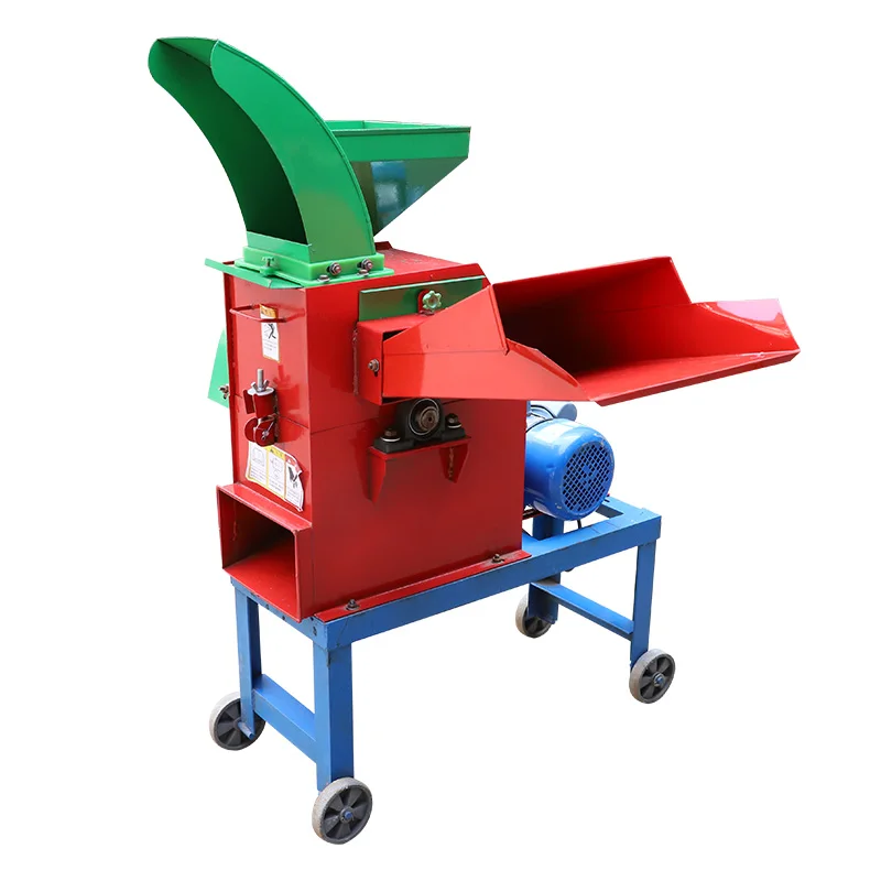 fh-Multifunctional Wet and Dry Chaff Cutter Poultry Feed Processing Machine Animal Feed Grass Chopper in India