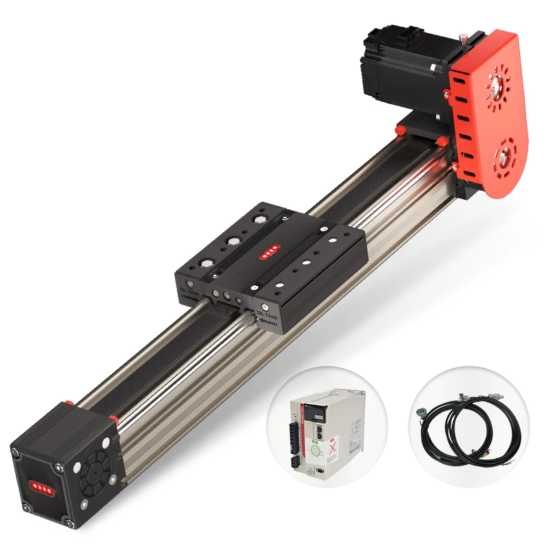 

Линейный привод QRXQ RXP45 400 Вт с откидной установкой, 0-1500 мм/с, линейная направляющая оси с ременным приводом, прецизионный позиционирующий механизм для ЧПУ