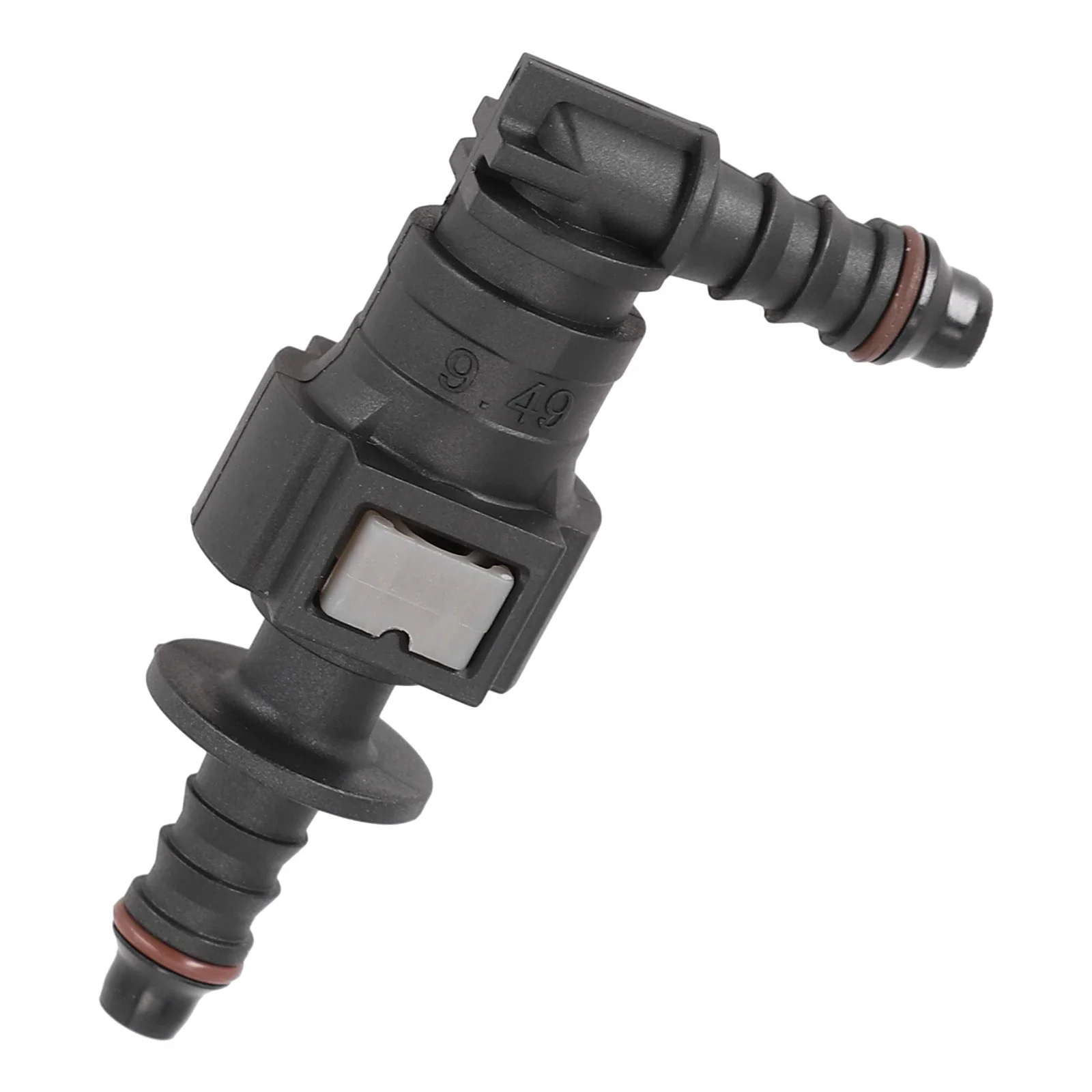 

Easy to Use Fuel Line Quick Disconnect 90 Deg Elbow SAE 9 49 Compatible with Fuel/Gas Secure and Convenient