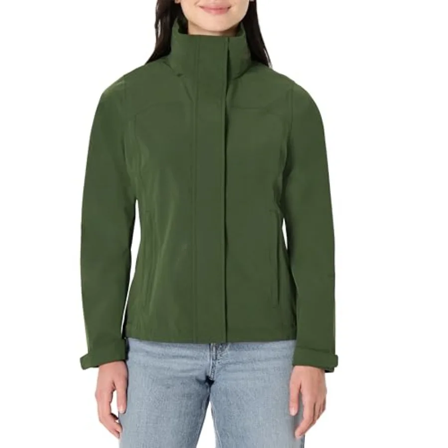 

Women's Regular-Fit Packable Lightweight Waterproof Rain Jacket