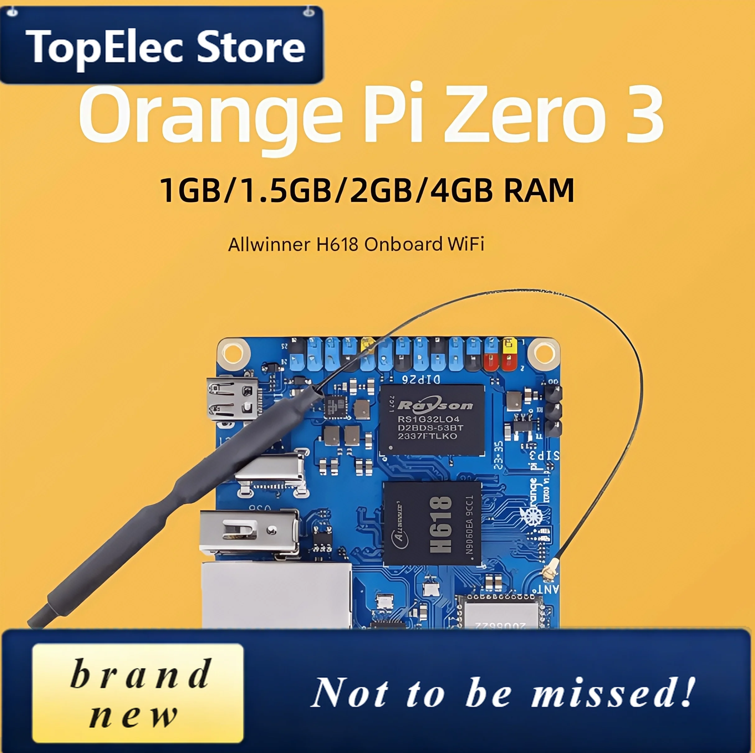 TopElec OrangePi Zero 3 Brand new original