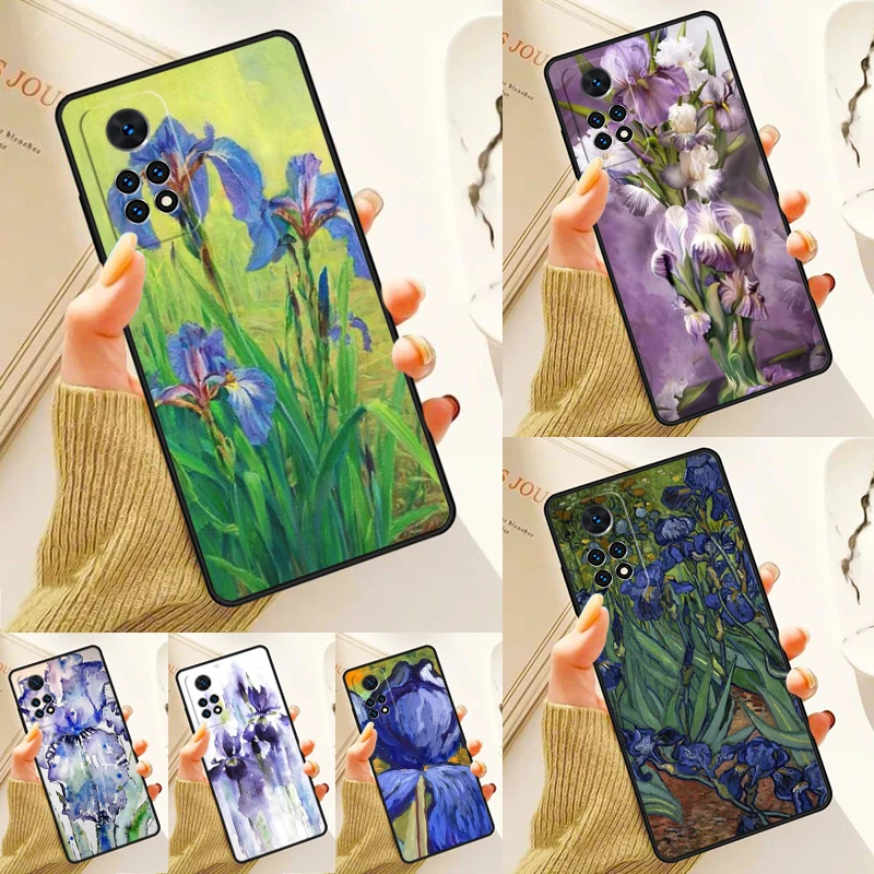 Lilac Irises Paintn… - image