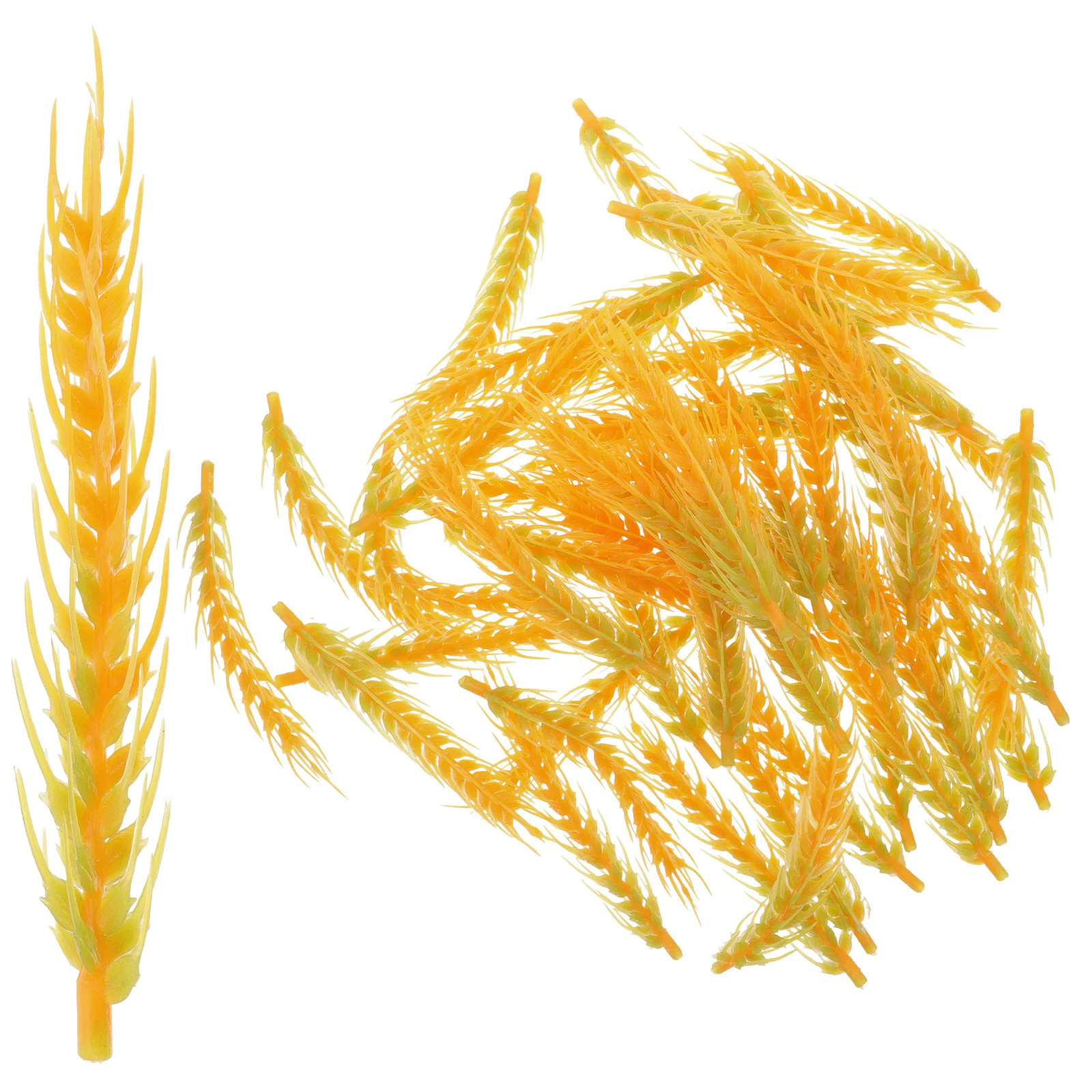 

50Pcs Simulation Wheat Ear Arrangement Bouquets Artificial Craft Indoor Decor Landscape Photography Decoration
