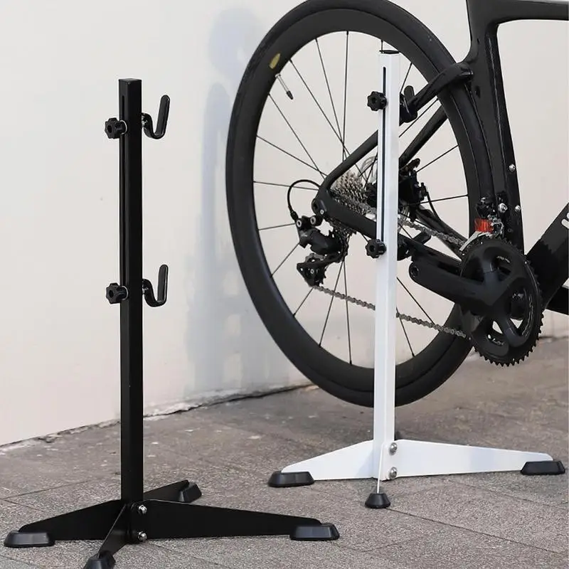 Bicycle Floor Parking Rack Stand mountain bike maintenance rack Portable Home Bicycle replacement Stand Maintenance Holder