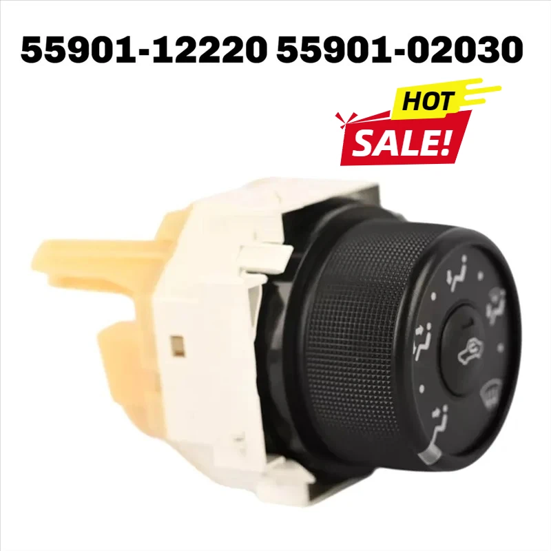 

Authentic A/C Climate Control Mode Switch 55901-12220 55901-02030 For Toyota Corolla Matrix