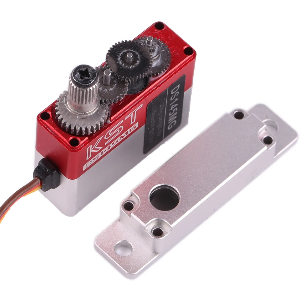 KST DS145MG – servomoteur numérique à engrenage métallique de haute précision, 6V, 5kg, réponse en 0,12 secondes pour voiture RC, bras de Robot, bateau, hélicoptère, planeur d'aile