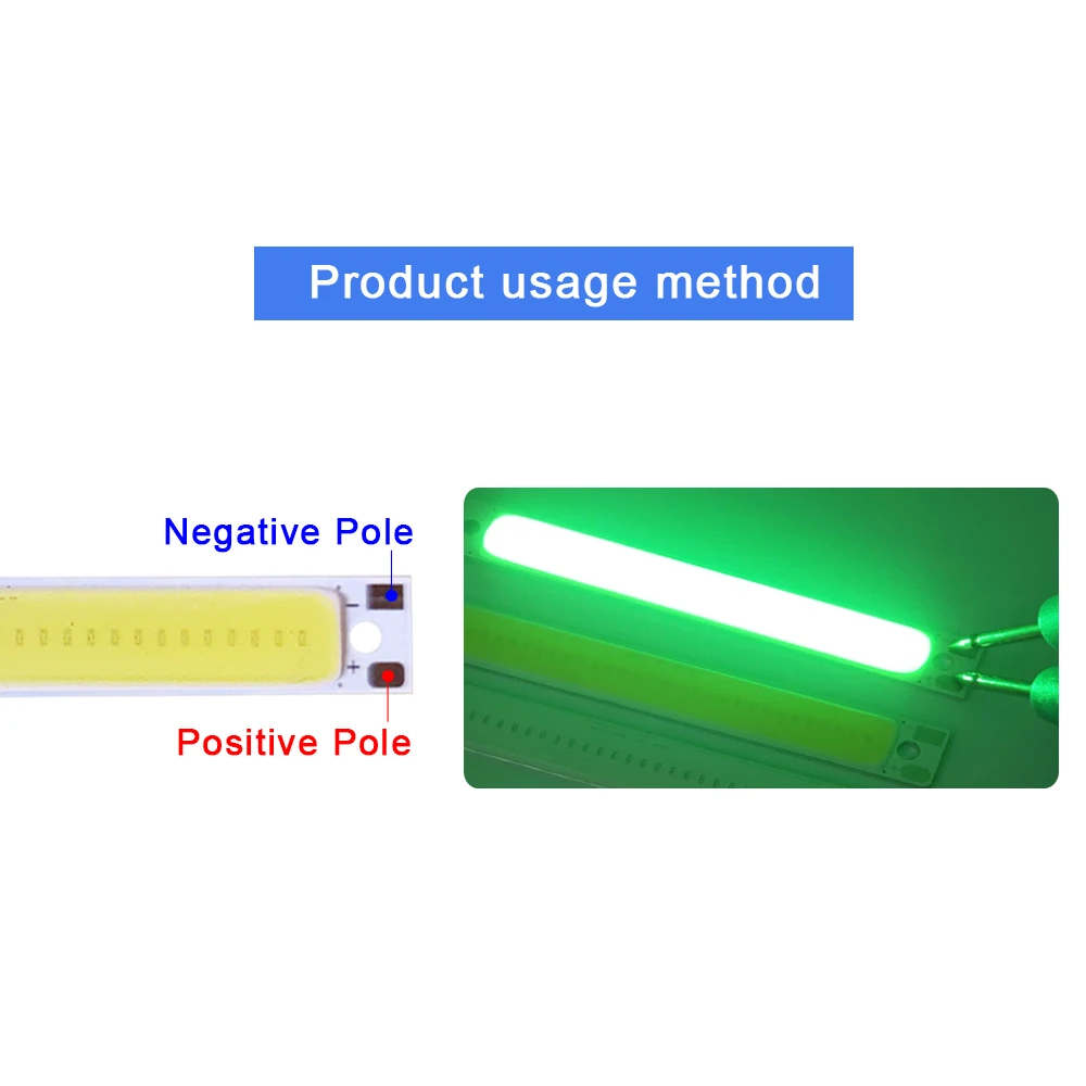 CHIP LED COB 6V Smart IC Non è necessario driver Lampada a LED Sorgente luminosa per faretto per luce di inondazione Illuminazione fai-da-te Sostituisci la sorgente luminosa