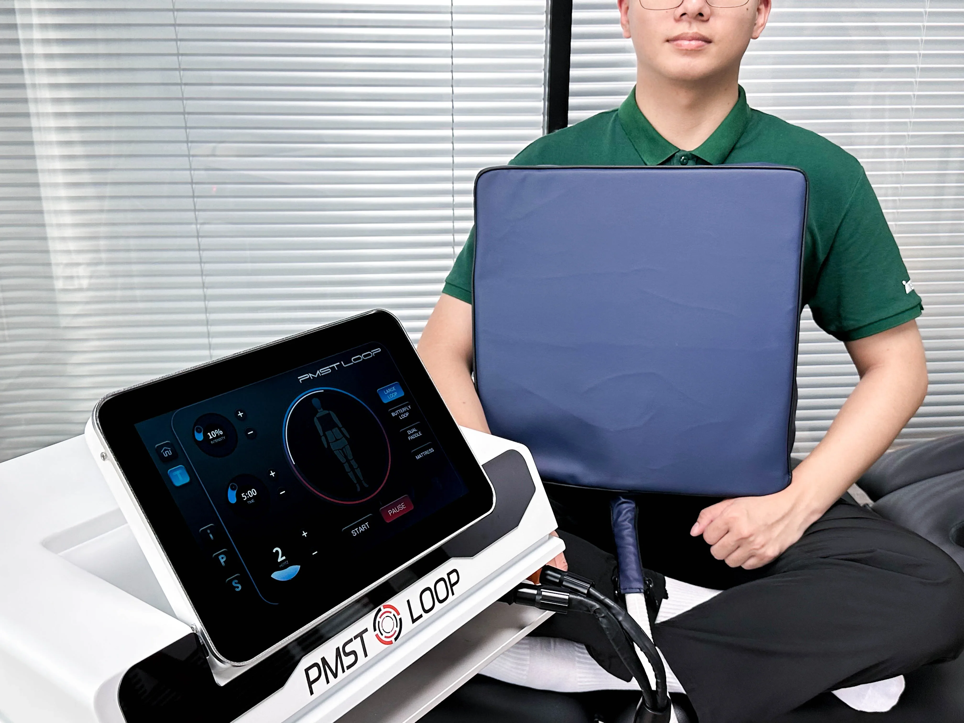 

Pemf PMST Loop New Innovation Pemf Magnetic Therapy Cube Easy Body Pain Therapy