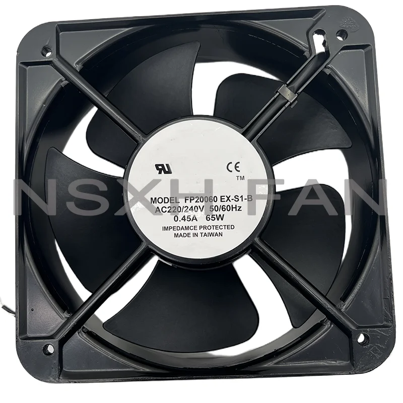 

NEW 20060 AC220V/240V 50/60Hz 0.45A 65W EX-S1-B 20CM Ball Bearing AC Axial FP20060 Cooling Fan