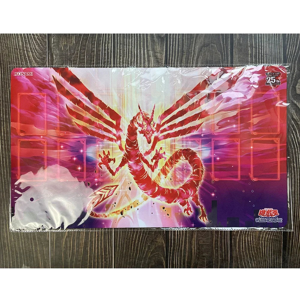 

Yu-Gi-Oh The Crimson Dragon Card Pad Custom Playmat YGO Mat KMC TCG YuGiOh Mat-328