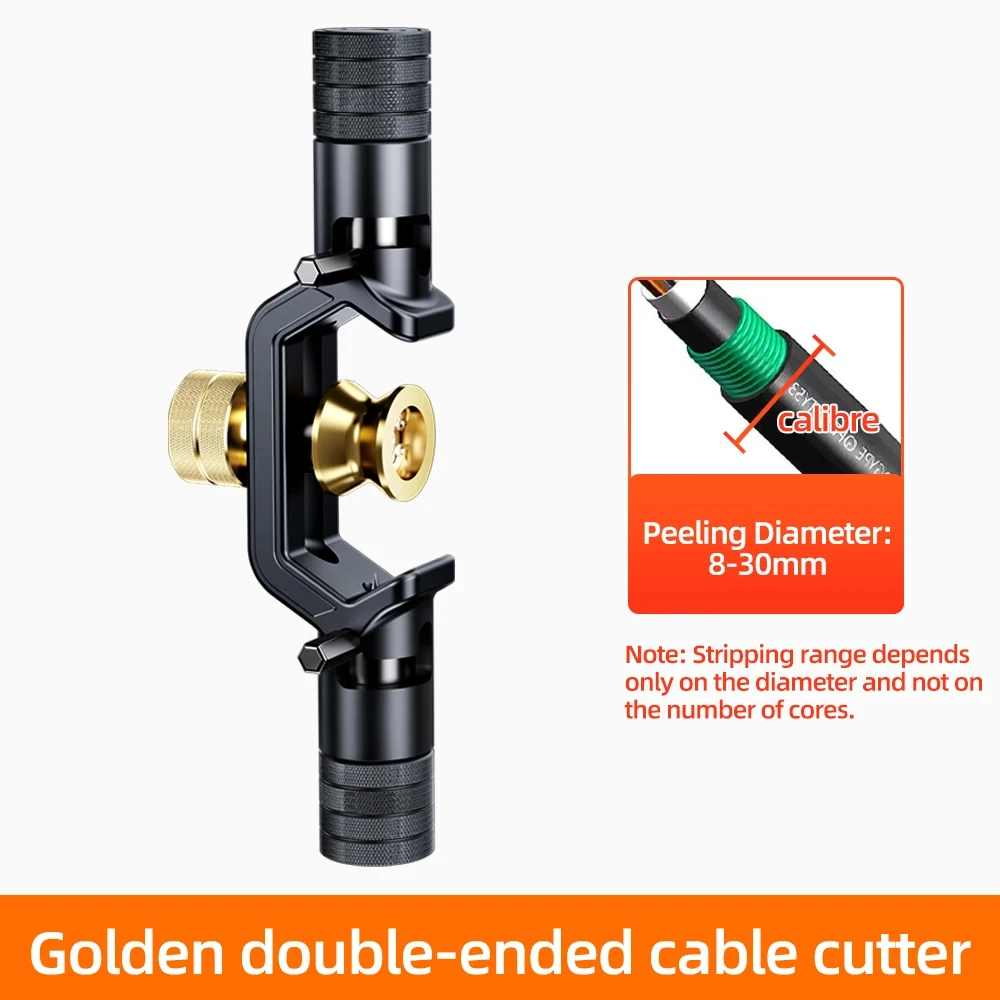ACS-2 Glasvezelkabel Stripper Longitudina & Transverse Gepantserde Draad Stripper Schede Stripper 4-10mm & 8-28mm Kabel Slitter Gereedschap