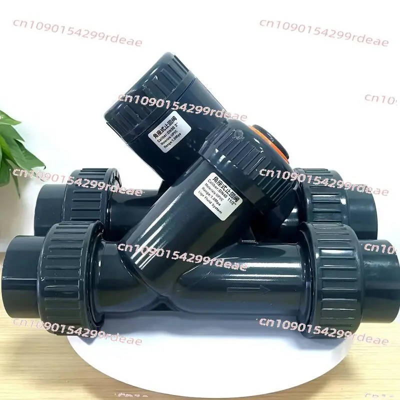 Angle seat check valve Type Y check valve UPVC check valve, plastic pipe