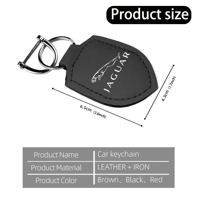 Car Key Ring Pendant Decoration Keychain Custom Gift For Jaguar S-Type F-Type X-Type F-Pace I-Pace E-Pace XJR XE view 6