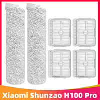 For Xiaomi Shunzao H100 Pro Wet Dry Vacuum Cleaner Replacement Soft Roller Brush Hepa Filter Spare Parts Accessories