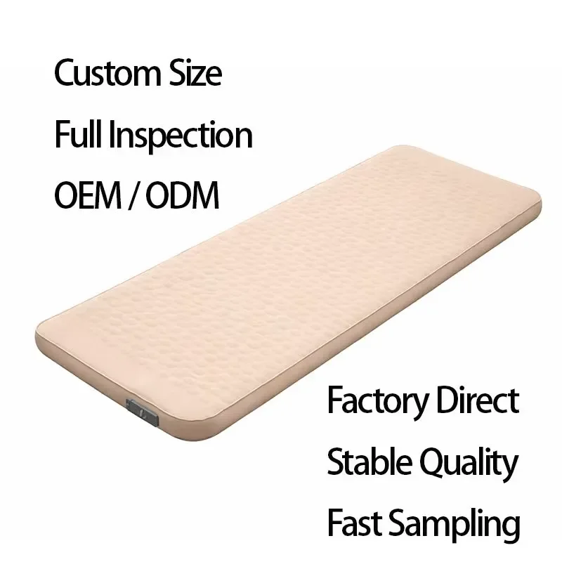 Camping Sleeping Mattress Car Inflatable Built-in Electric Pump Camping Mat 3D Stretch Foam