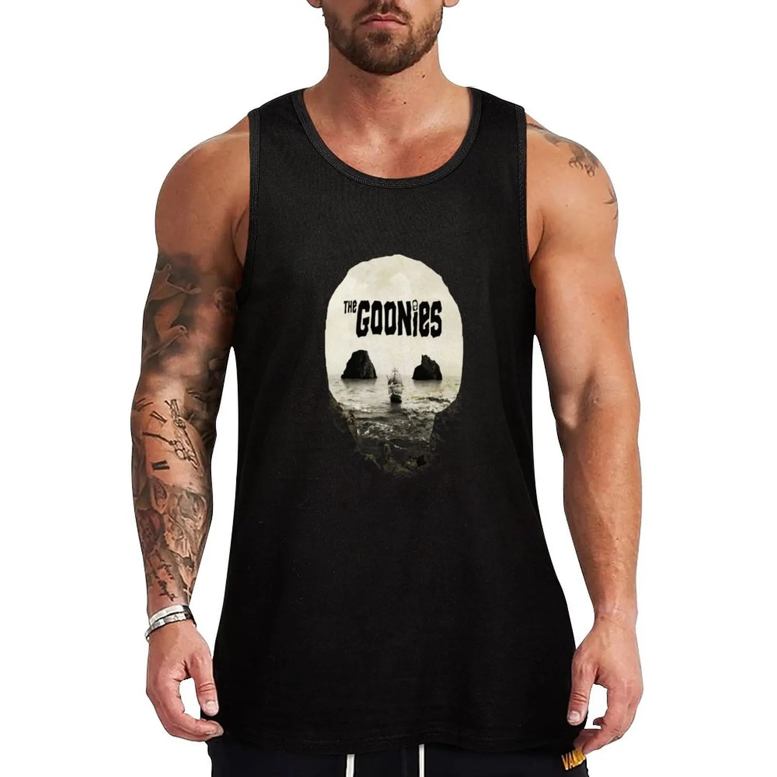 

goonies Tank Top Sleeveless top Men's clothes Gym t-shirt man Man gym clothes