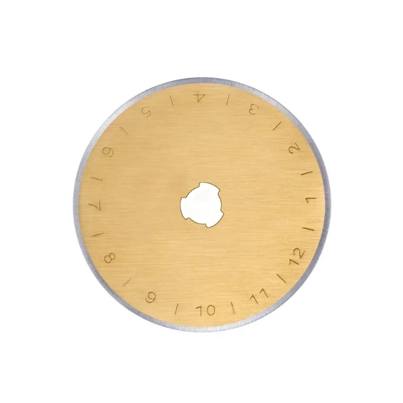 1/5/10pcs Titanium Rotary Cutter Blades 28/45/60mm Rotary Cutting With Case Leather Fabric Quilting DIY Patchwork Sewing Tool