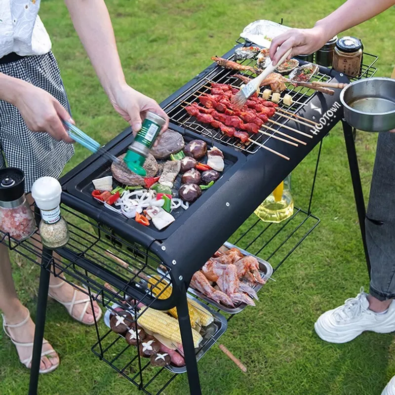 

Ultimate Outdoor BBQ Grill, the Perfect Charcoal Grill for Household Convenience