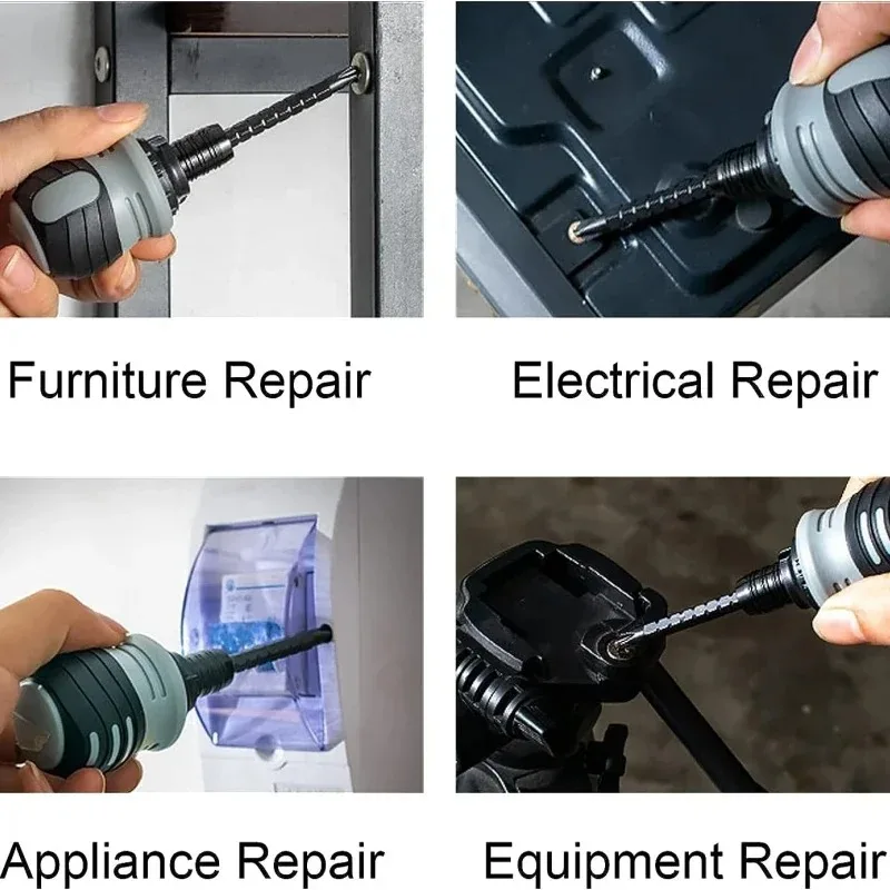 13 in 1 Mini Screwdriver Set, Multifunctional Ratchet Screwdriver, Interchangeable Bits Repair Hand Tool for Home DIY