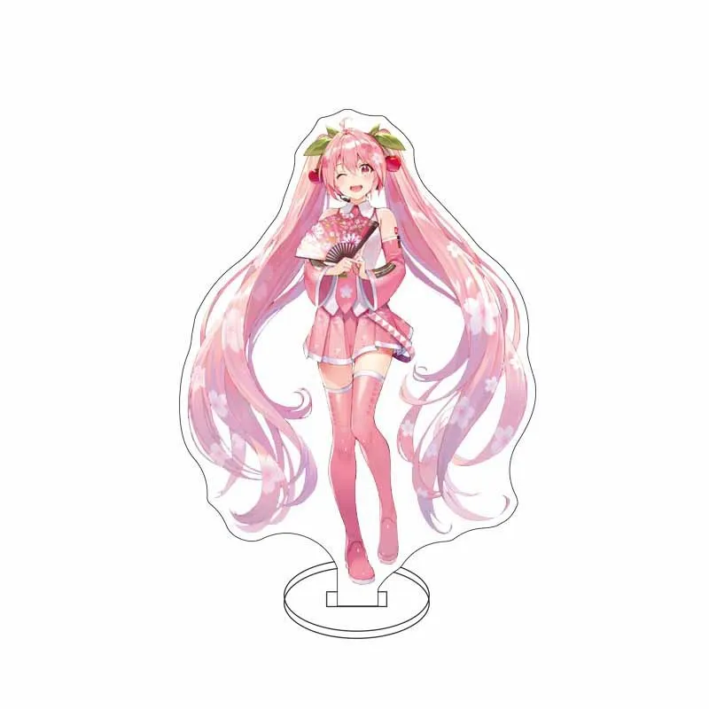 هاتسون ميكو الاكريليك حامل نموذج لوحة الديكور الأصالة مكتب الشكل عرض المشجعين هدية رئيس المنتج الكلاسيكية الكرتون نمط