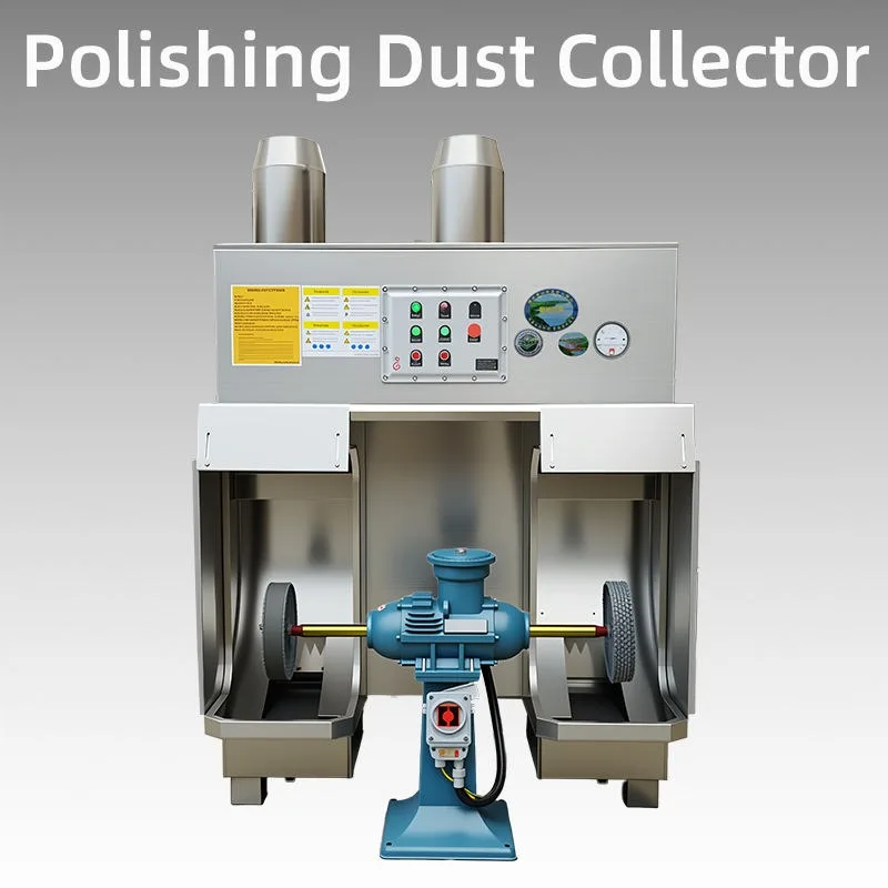 Explosion Proof Wet Dust Collector Polishing Grinding Integrated Machine For Aluminum Metal Stainless Steel Water Curtain
