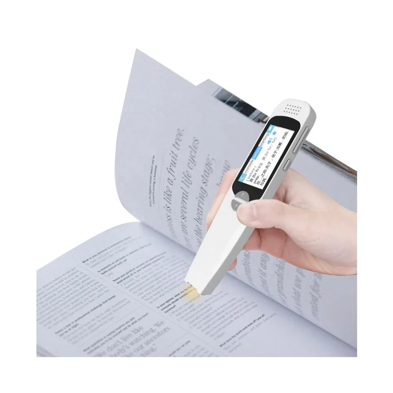 Book Scanner Translation Pen Portable Pen Scan Words Sentence with TTS Pronunciation Multilingual Learning Dictionary Pen