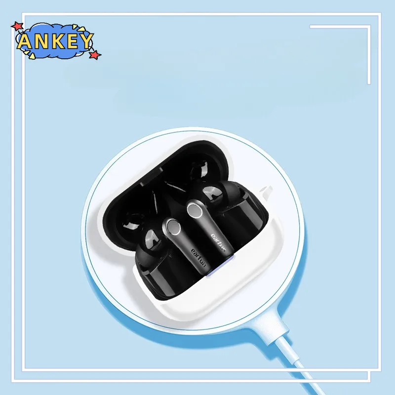 لـ EarFun Air Pro 4+ حافظة ناعمة غطاء EarFun Air Pro 4 Plus Shells سماعة أذن كم حبل اليد حزام الملحقات