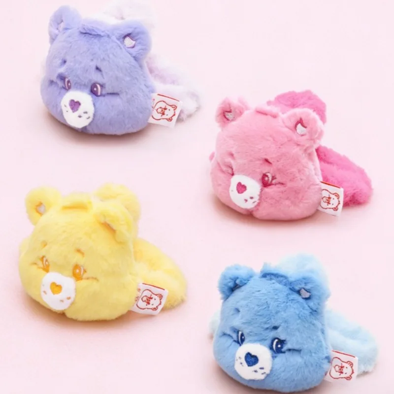 

New Cartoon Carebears Claw Clip Rainbow Care Bears Plush Cute Hair Clip Female Head Hair Accessories Girls Household Items
