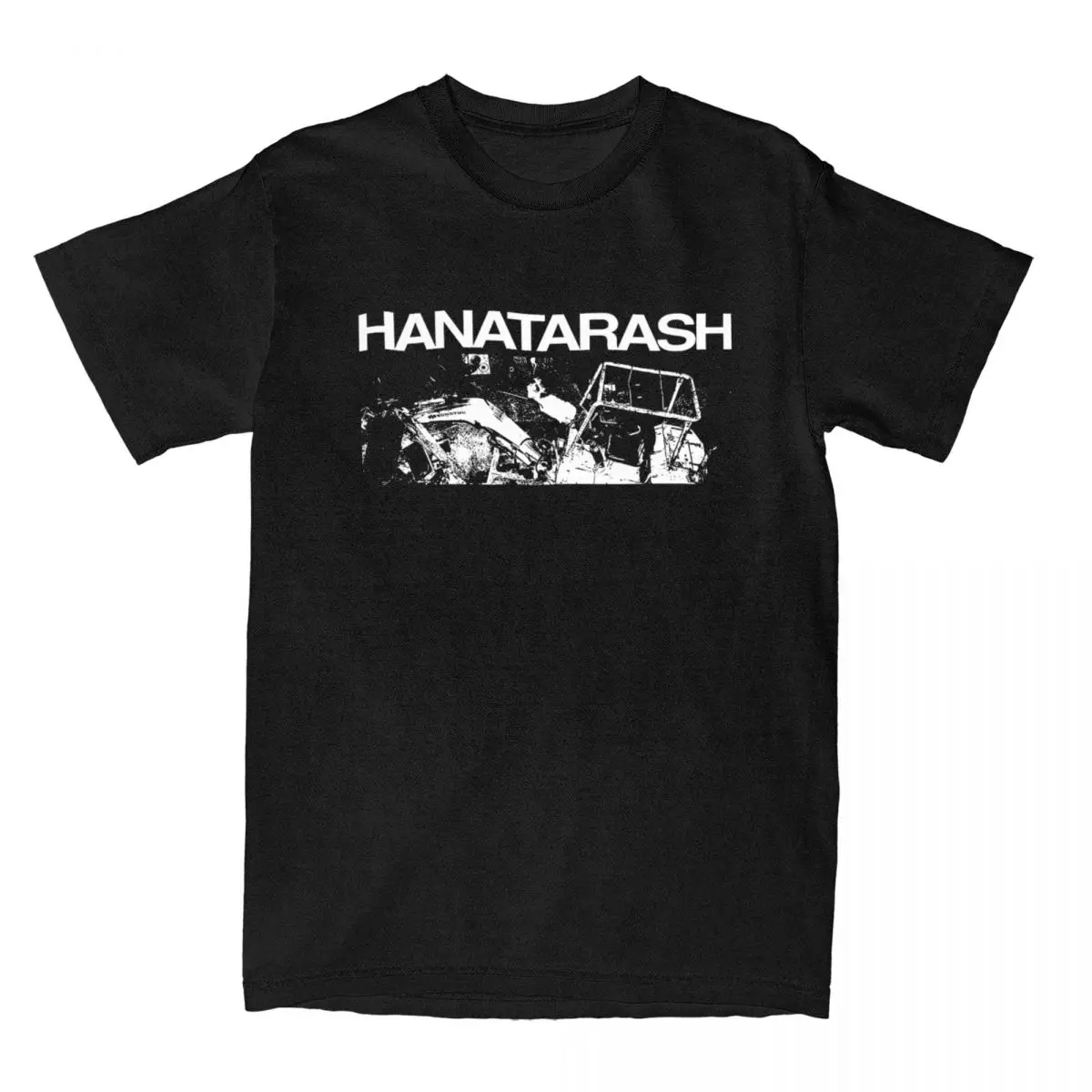 HANATARASH Rock Music Band Merch T-Shirt Men Women Funny Pure Cotton Adult Clothes