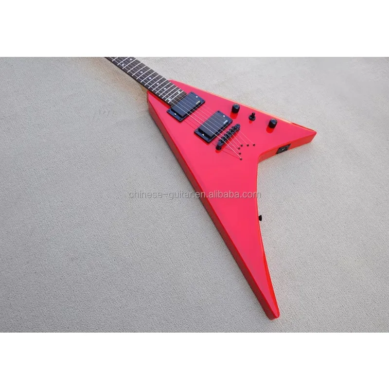 Flyoung Gitar Elektrik 6 Senar Merah Harga Spesial Gitar Flying V Shape