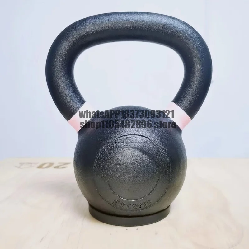 Kettlebell Solid Cast Iron Hard Coated Sand Integrated Forming Men's and Women's Gym Household