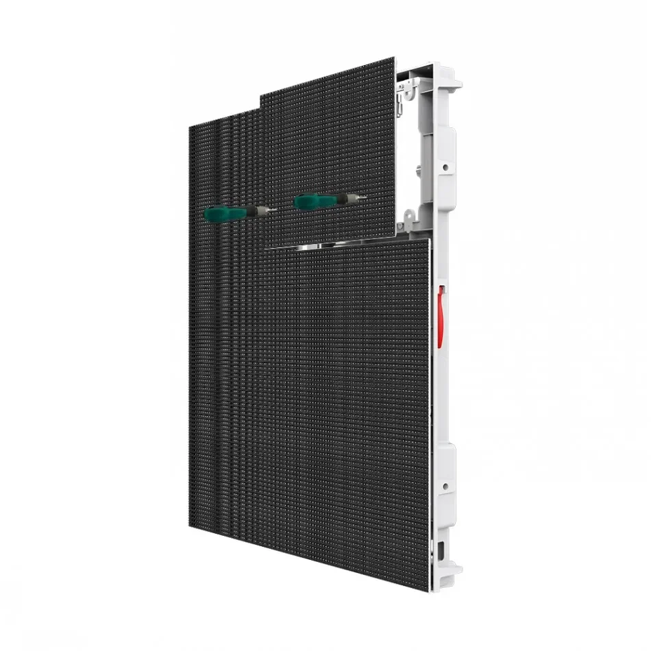 Energy Saving Outdoor LED Display Screen P5.7P6.67P8P10 Front Maintenance Video Wall Panels Cabinet for Advertising