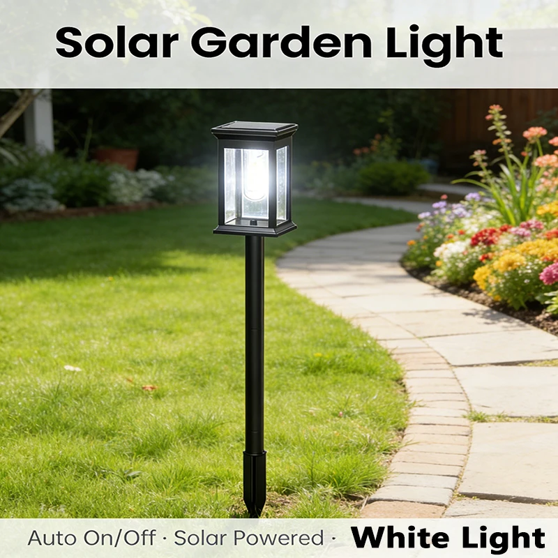

Солнечные светильники для улицы, 6 шт., водонепроницаемые, для ландшафтного освещения дорожек, сада, двора, патио, газона, подъездных путей