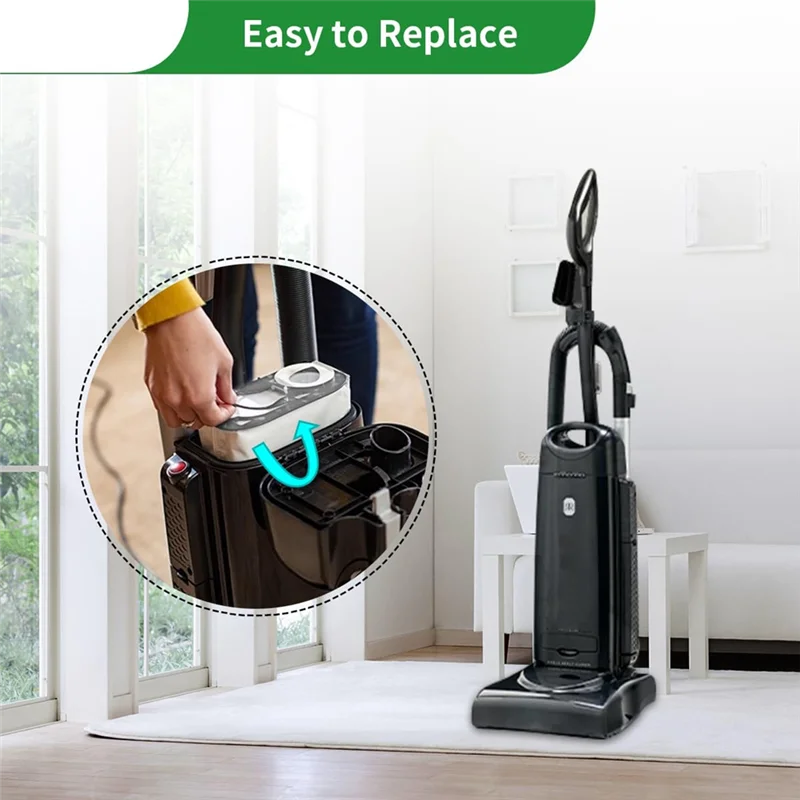 A94E-8PCS Akcesoria do odkurzaczy Riccar R25 Series R25S, R25D, R25P Filtr do odkurzaczy pionowych, część R25HC-6