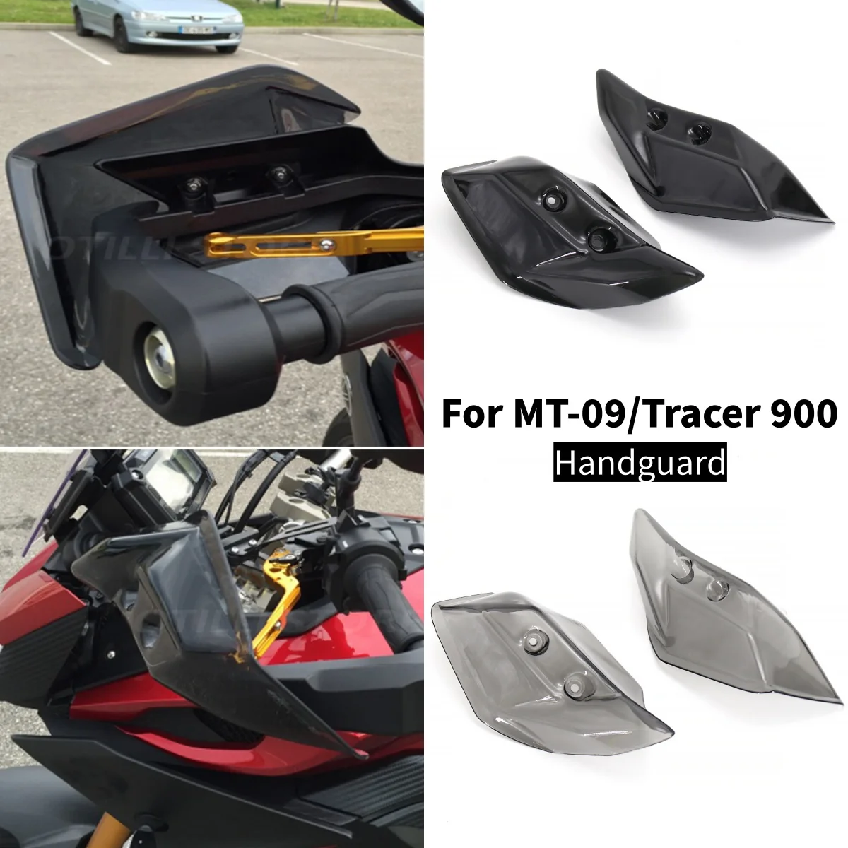 

Motorcycle Handguard Shield For Yamaha Tracer 900 / 9 MT09 MT 09 TRACER 9 2014 2015 2016 2017 Hand Guard Protector Windshield
