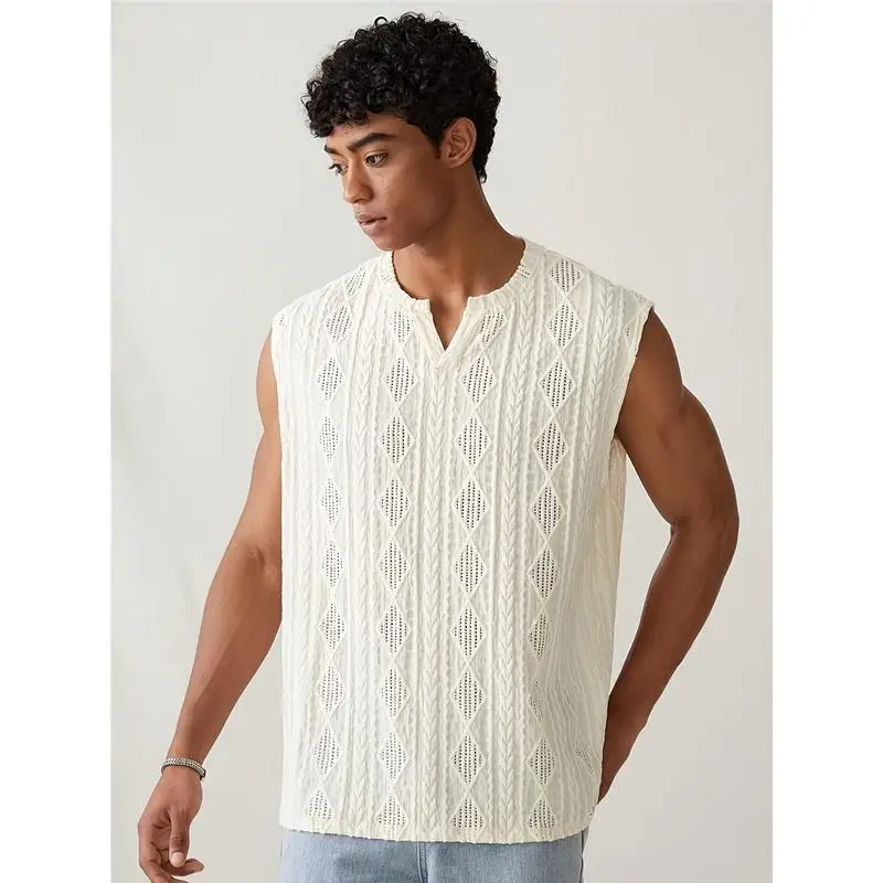 

H 32526 Men's Vests New Cross-Border Style Women's Tank Tops Sleeveless Fashionable Summer Clothing Other Material 100%
