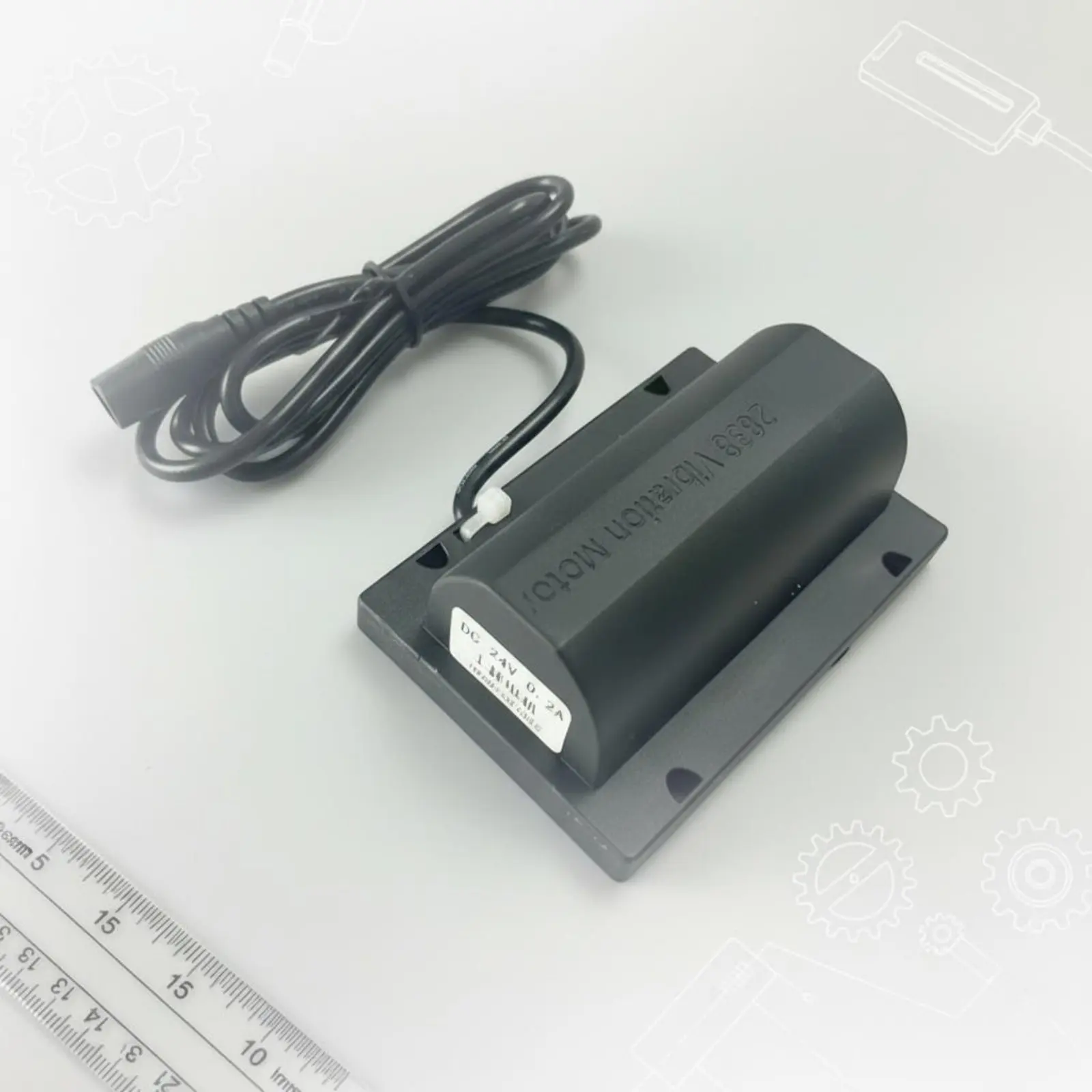 DC Oscillation Actuator 12V/24V Compatible Massage Seat Actuator Massager Part Intermittent Function for Sofa view 3