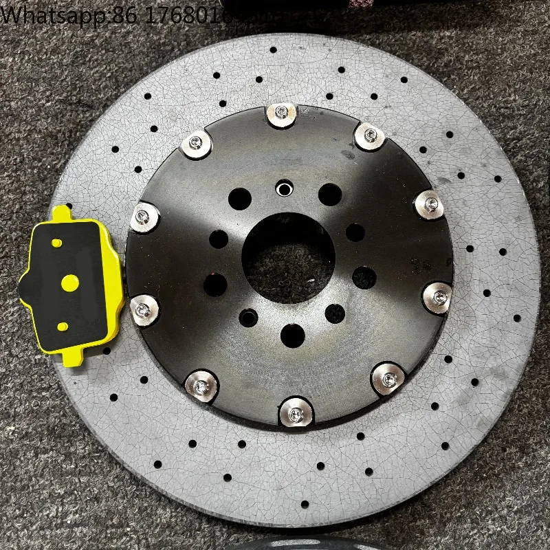 Car Brake System Carbon Ceramic Disc Customized Size CCB Long Fiber for porsche 996 911 991 997 AUDI a6 c7 RSQ8 RS6 BMW E39 F90