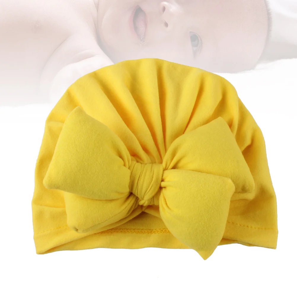 

Bowknot Newborn Photography Prop Infant Cap For Daily Wear Green Baby Hat Newborn Bowknot Hat Baby Photo Props
